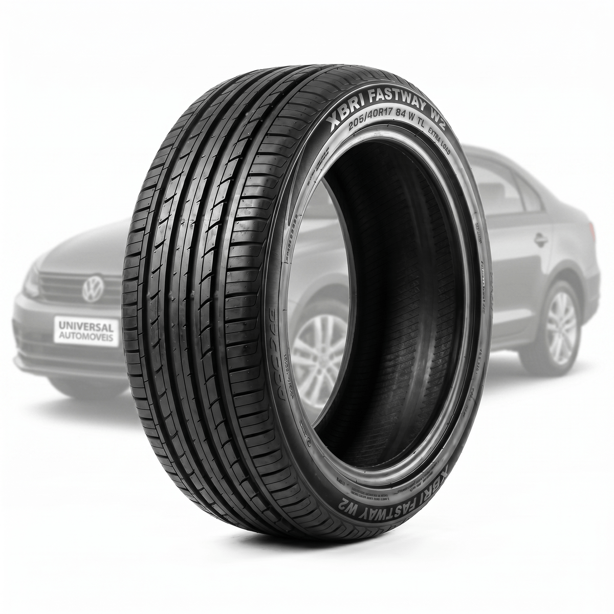 Pneu Aro 17 205/40R17 Xbri Z FASTWAY W2 EXTRA LOAD 84W - Hiper Varejo
