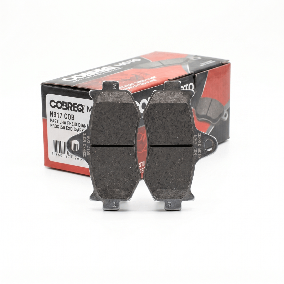 Pastilha de Freio COBREQ MOTO N917 COB Dianteiro Biz 125 05/18 Biz