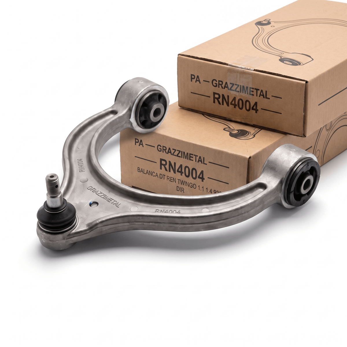 Bandeja de Suspensão GRAZZIMETAL RN4004 Dianteiro Direito Twingo