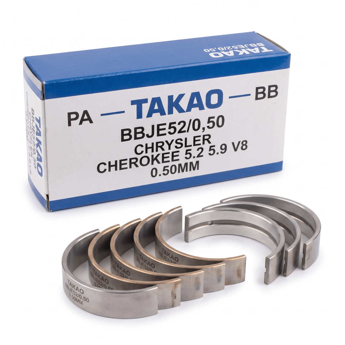 Bronzina de Motor TAKAO BBJE52/0,50 Biela 0.50mm Cherokee - Hiper
